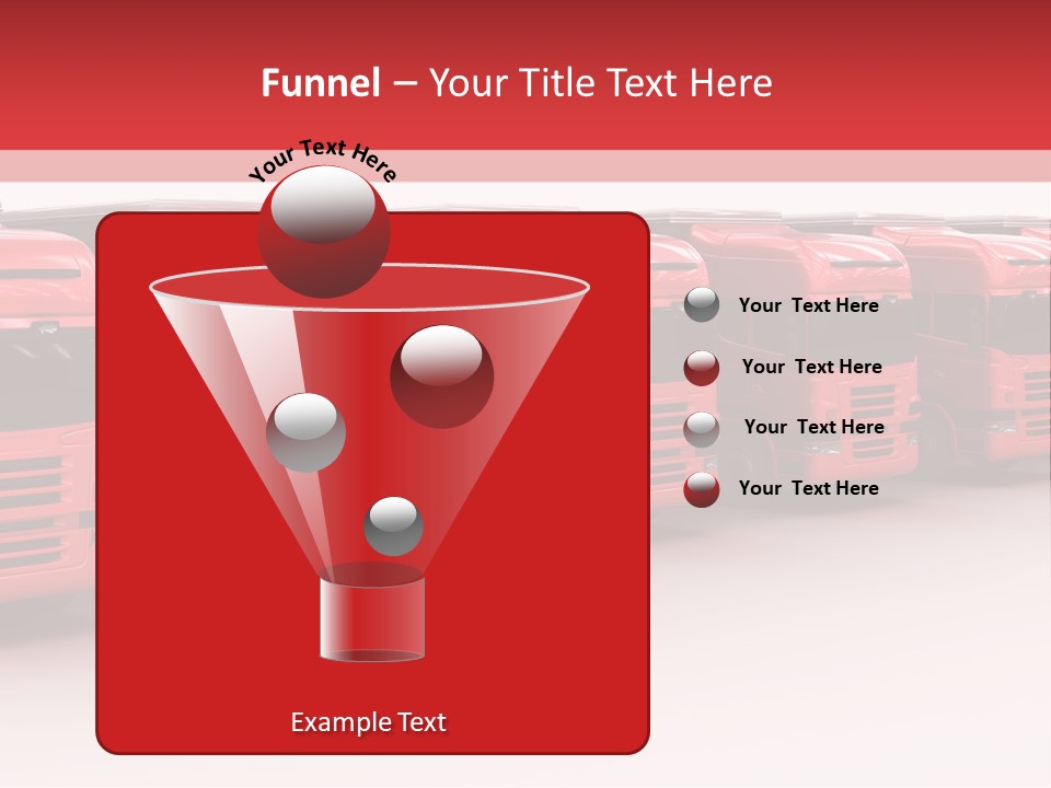 Drive Deliver Lorry PowerPoint Template