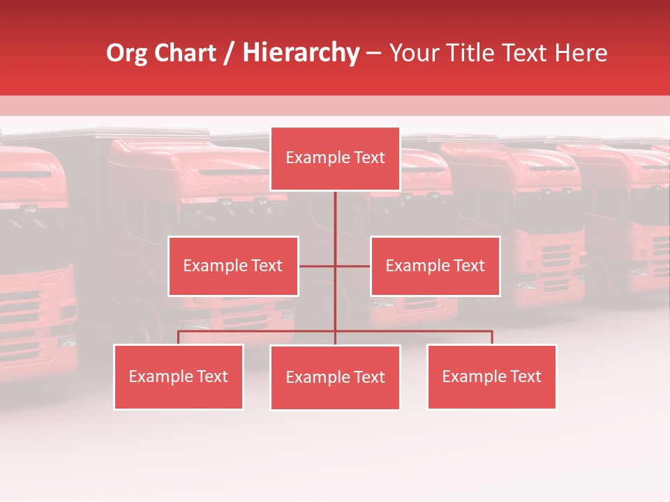 Drive Deliver Lorry PowerPoint Template