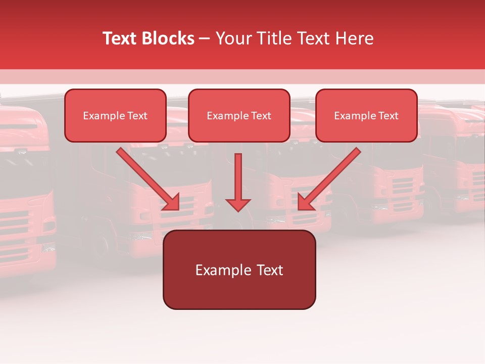 Drive Deliver Lorry PowerPoint Template
