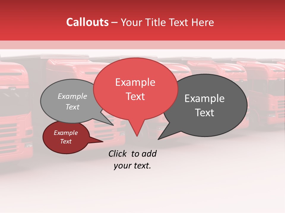 Drive Deliver Lorry PowerPoint Template