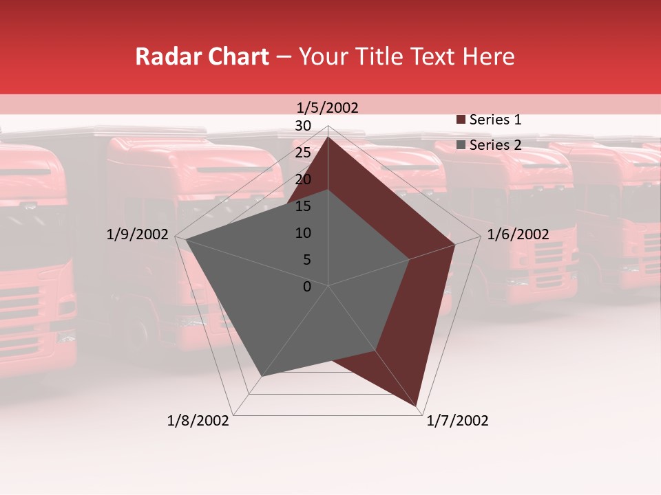 Drive Deliver Lorry PowerPoint Template