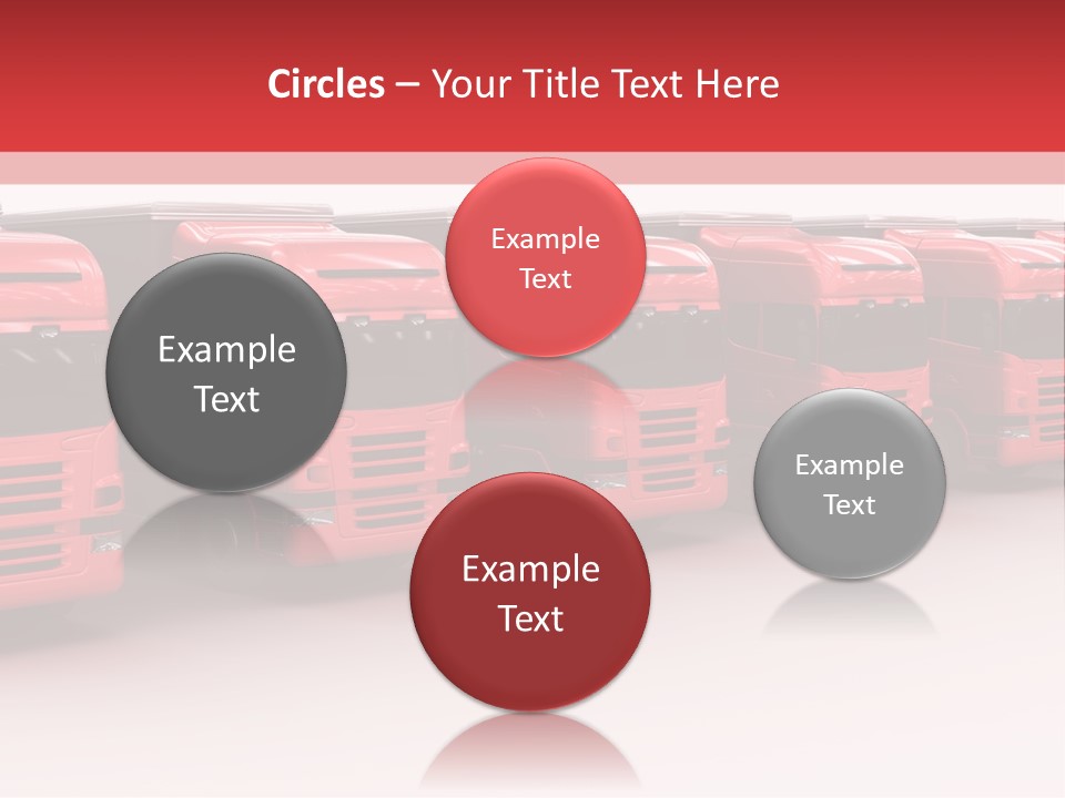 Drive Deliver Lorry PowerPoint Template