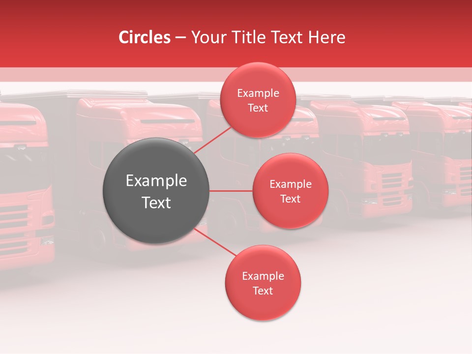 Drive Deliver Lorry PowerPoint Template