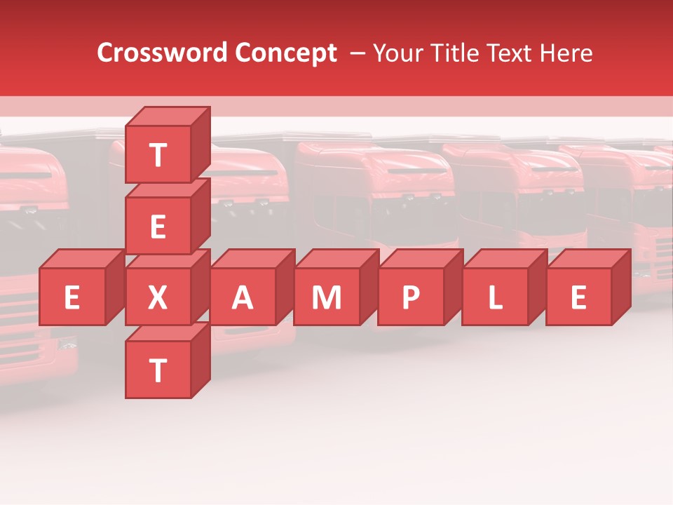 Drive Deliver Lorry PowerPoint Template