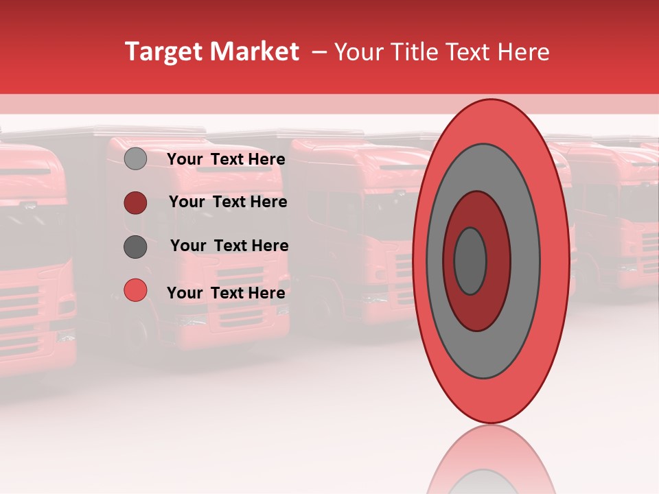 Drive Deliver Lorry PowerPoint Template