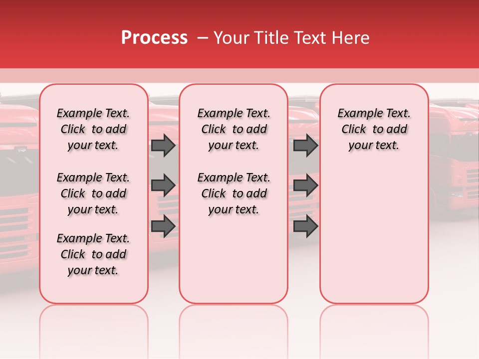 Drive Deliver Lorry PowerPoint Template