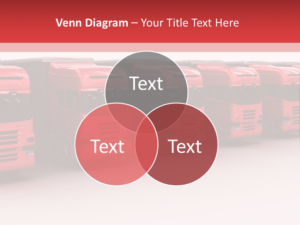 Drive Deliver Lorry PowerPoint Template