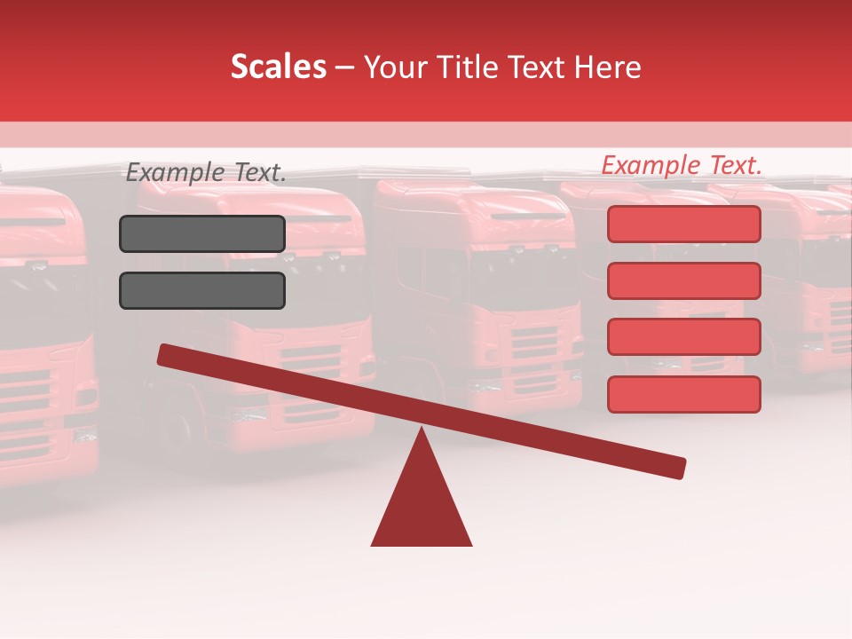 Drive Deliver Lorry PowerPoint Template
