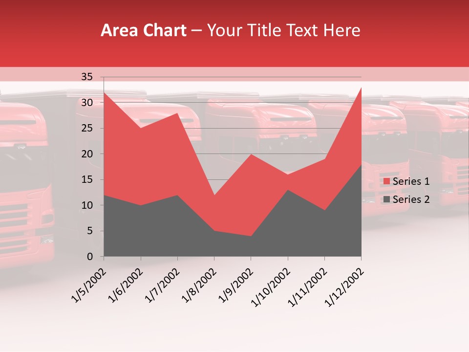 Drive Deliver Lorry PowerPoint Template