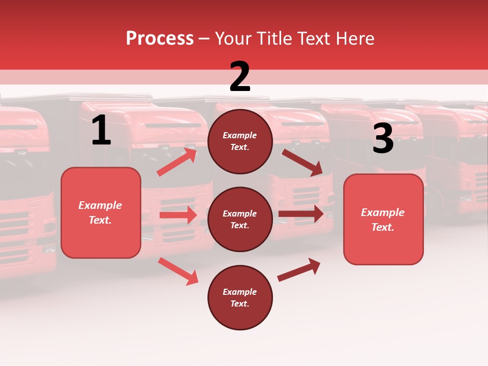 Drive Deliver Lorry PowerPoint Template