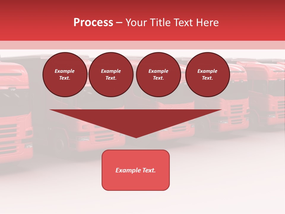 Drive Deliver Lorry PowerPoint Template