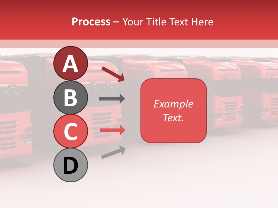 Drive Deliver Lorry PowerPoint Template