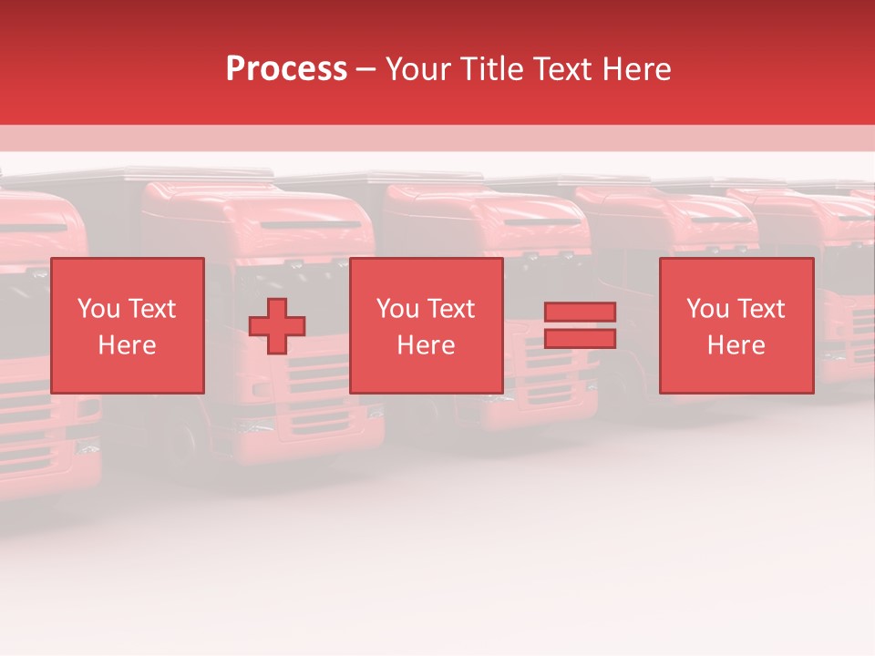 Drive Deliver Lorry PowerPoint Template