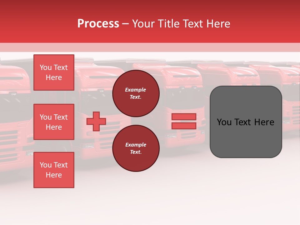 Drive Deliver Lorry PowerPoint Template