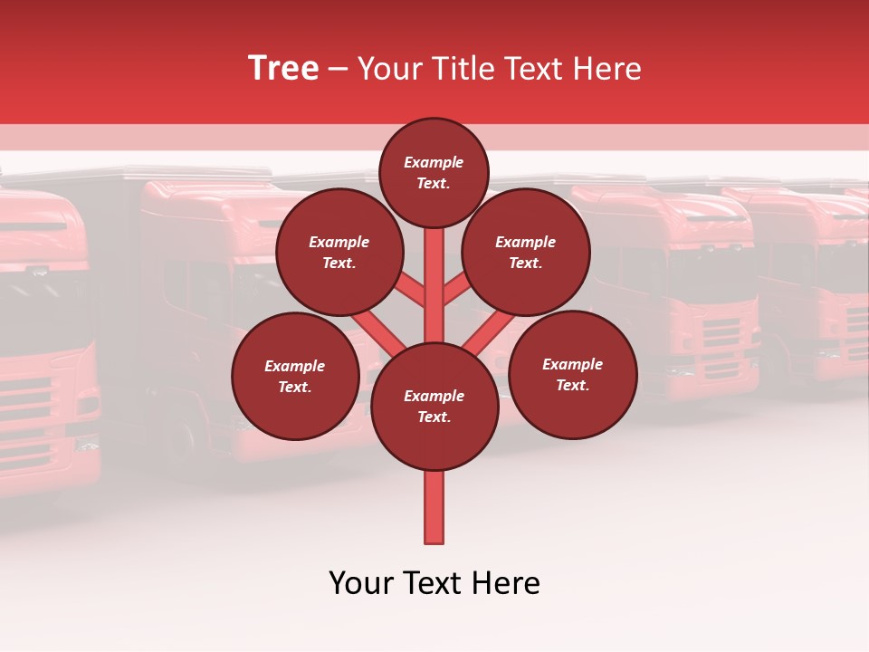 Drive Deliver Lorry PowerPoint Template