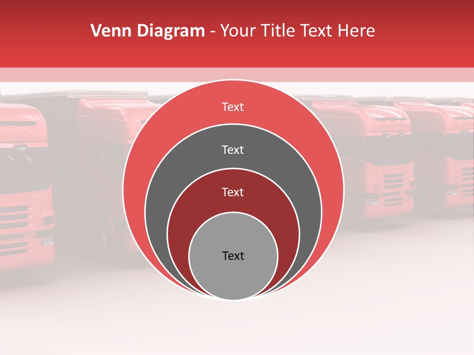 Drive Deliver Lorry PowerPoint Template