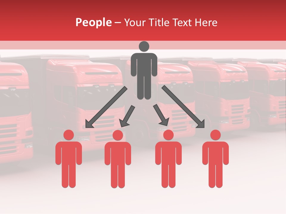 Drive Deliver Lorry PowerPoint Template