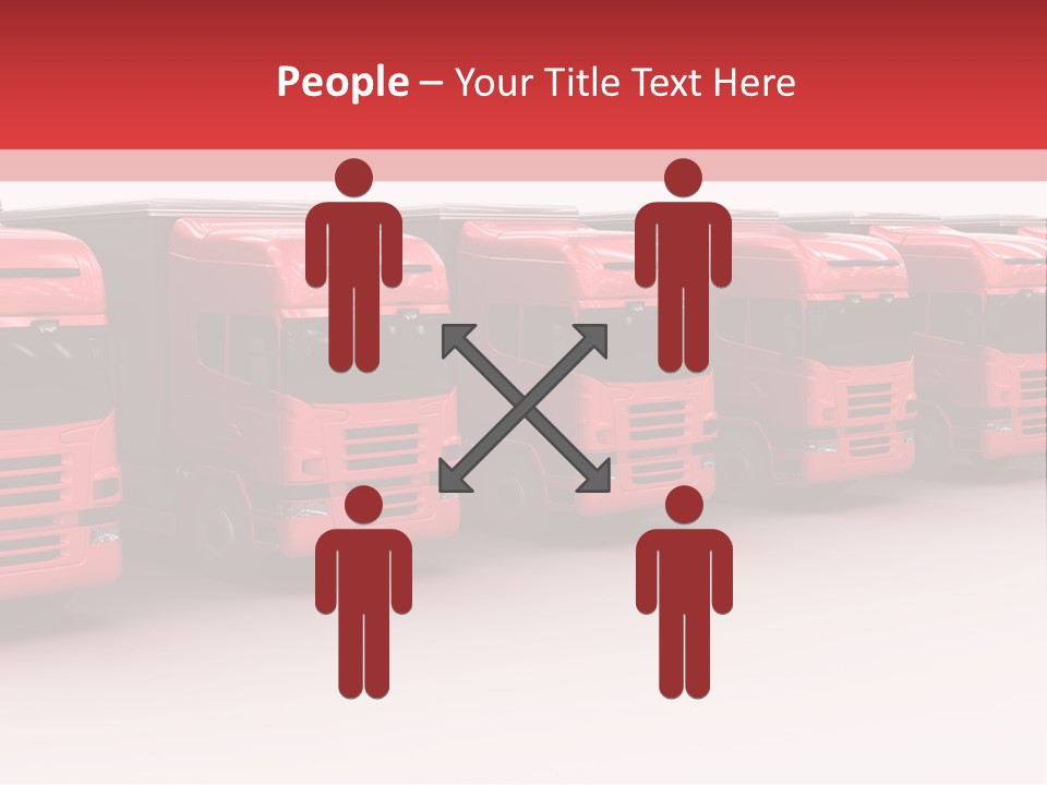 Drive Deliver Lorry PowerPoint Template