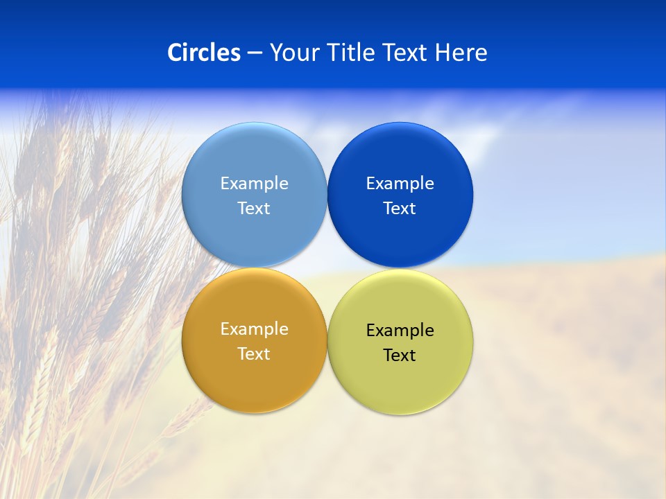 Grain Cultivate Bright PowerPoint Template