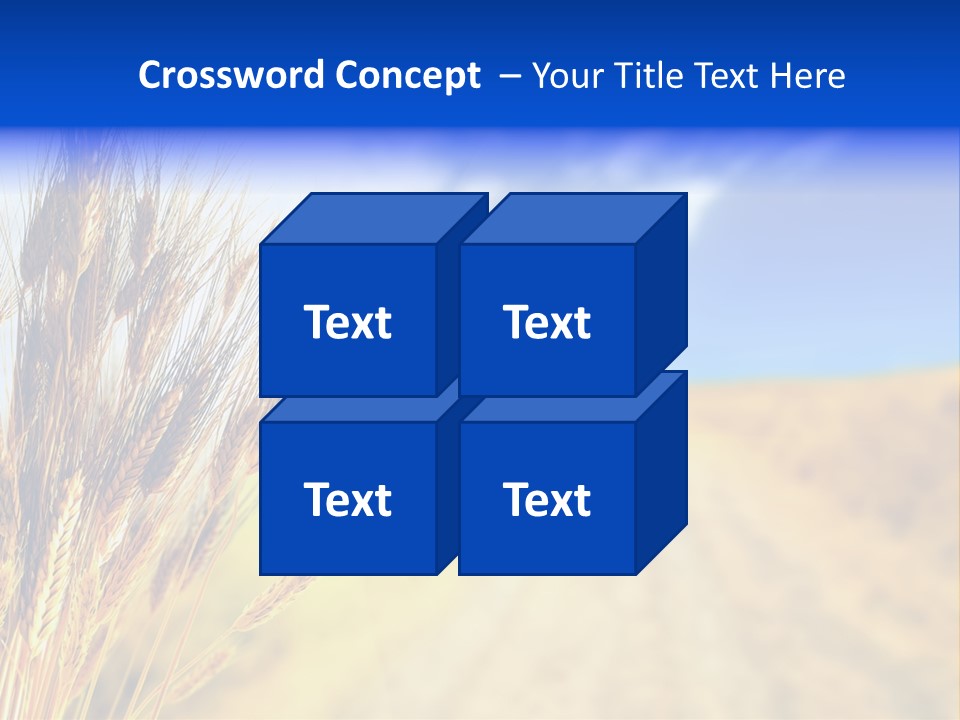 Grain Cultivate Bright PowerPoint Template