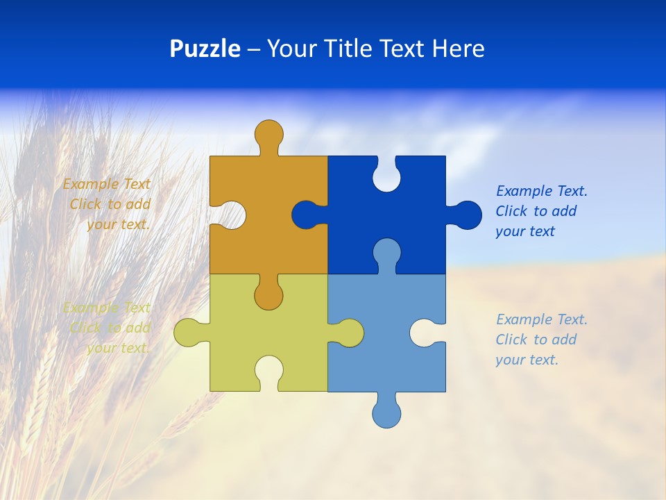 Grain Cultivate Bright PowerPoint Template