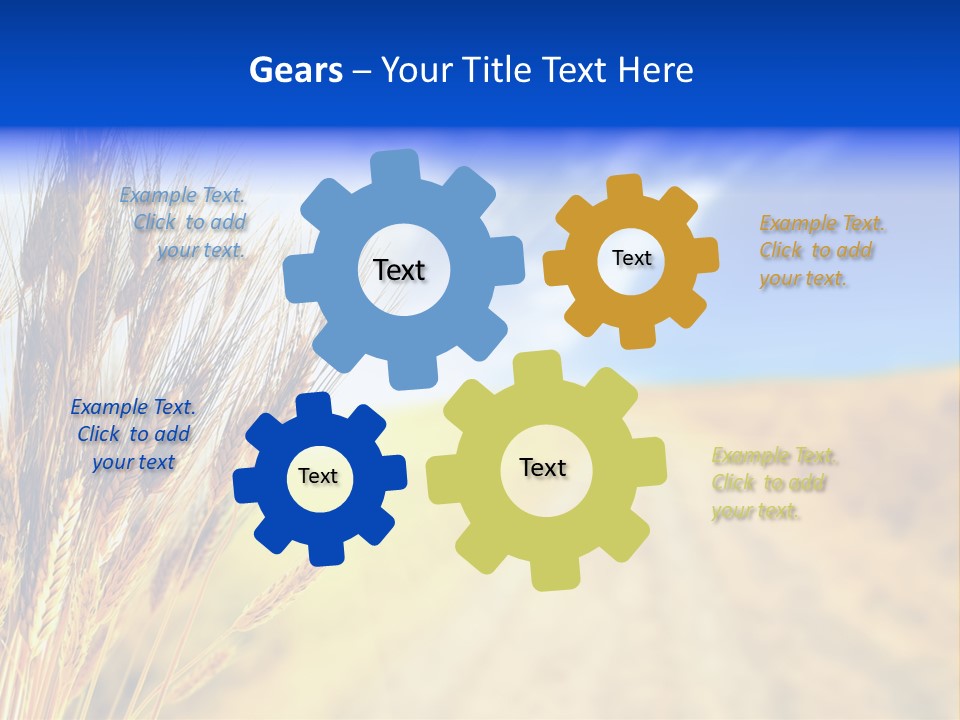 Grain Cultivate Bright PowerPoint Template