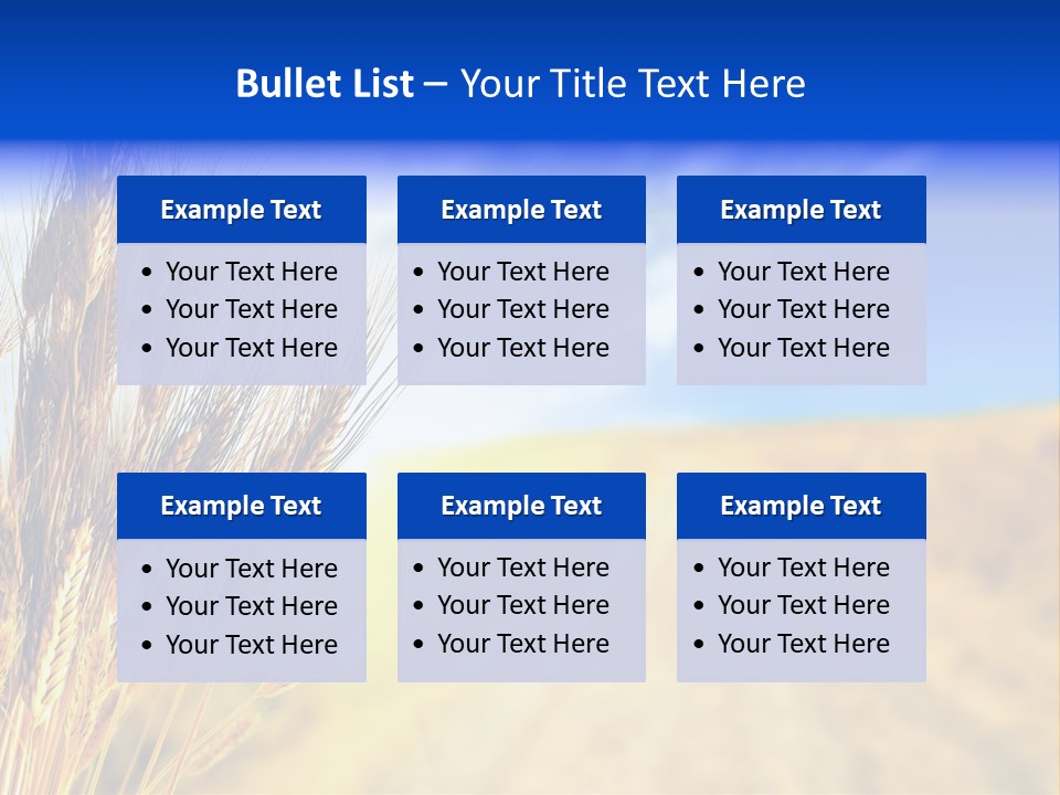 Grain Cultivate Bright PowerPoint Template