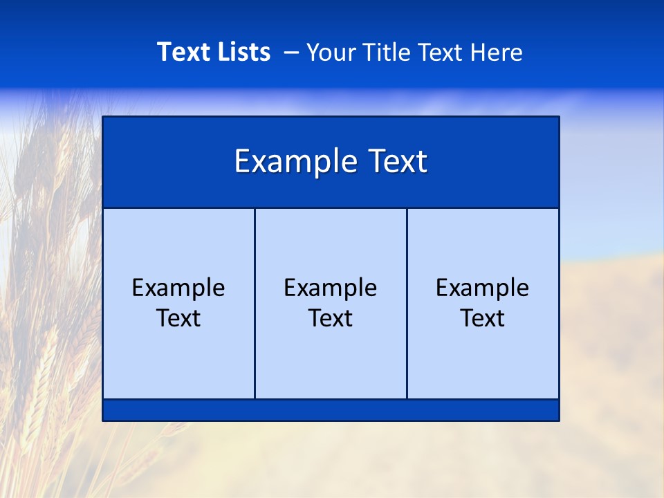 Grain Cultivate Bright PowerPoint Template
