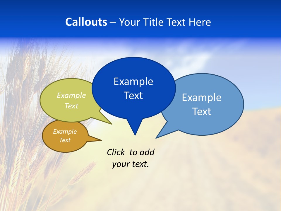 Grain Cultivate Bright PowerPoint Template