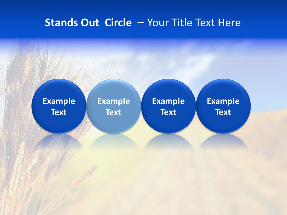 Grain Cultivate Bright PowerPoint Template