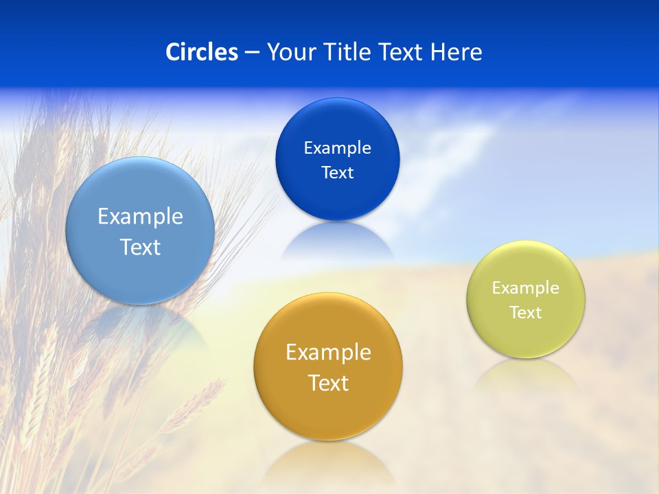Grain Cultivate Bright PowerPoint Template