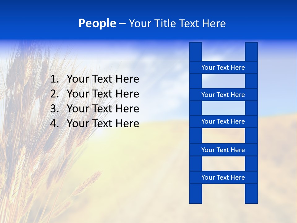 Grain Cultivate Bright PowerPoint Template
