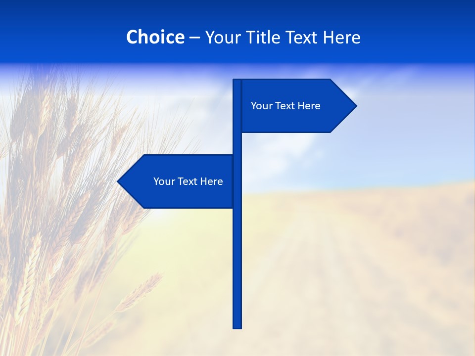 Grain Cultivate Bright PowerPoint Template