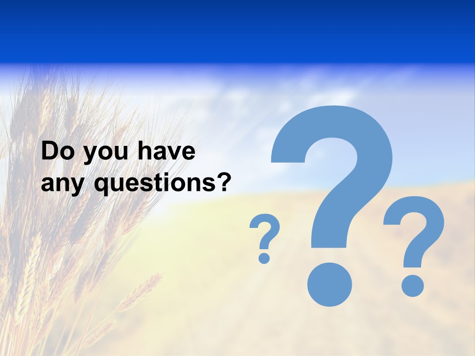 Grain Cultivate Bright PowerPoint Template