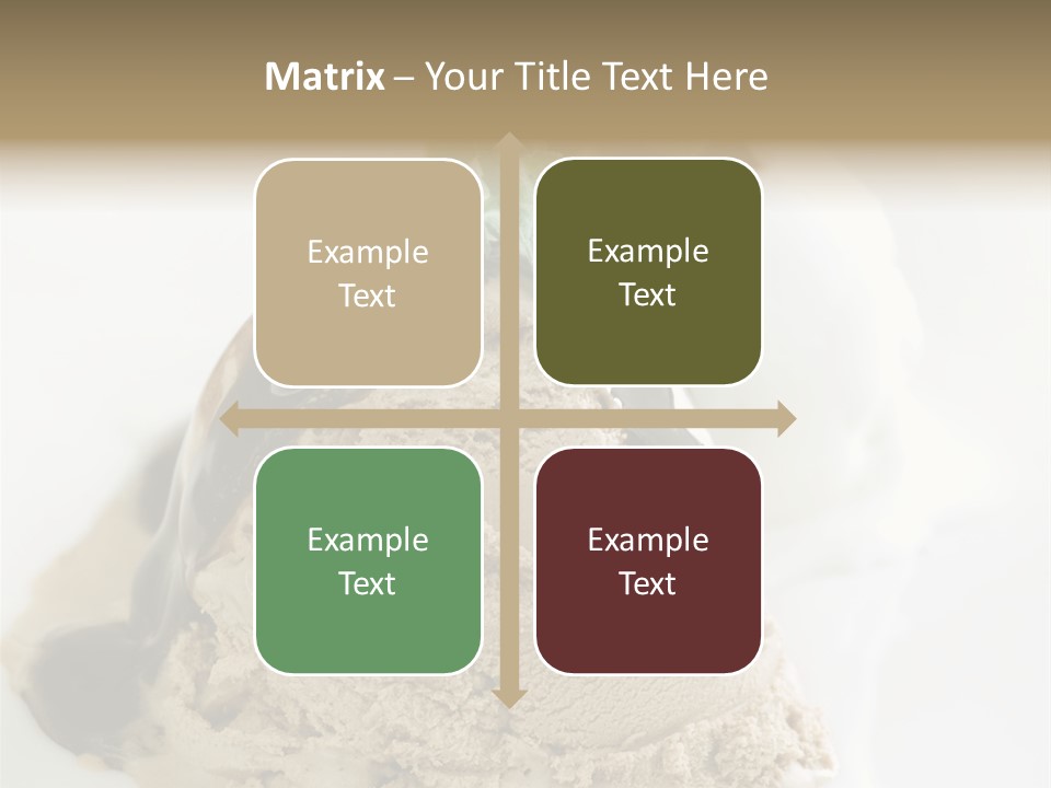 Topping Sweetie Fill PowerPoint Template