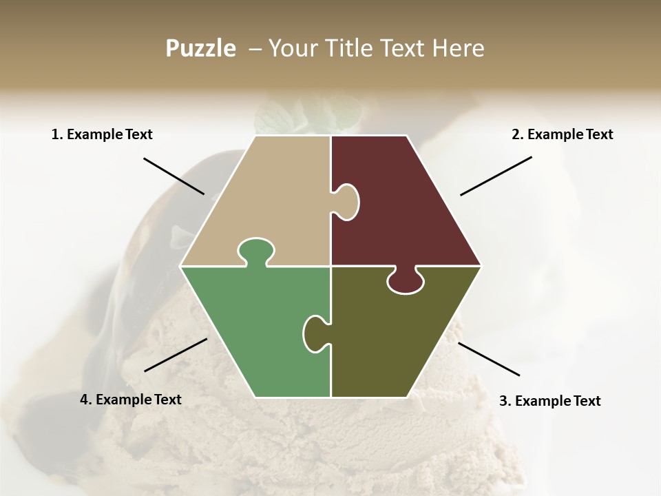 Topping Sweetie Fill PowerPoint Template