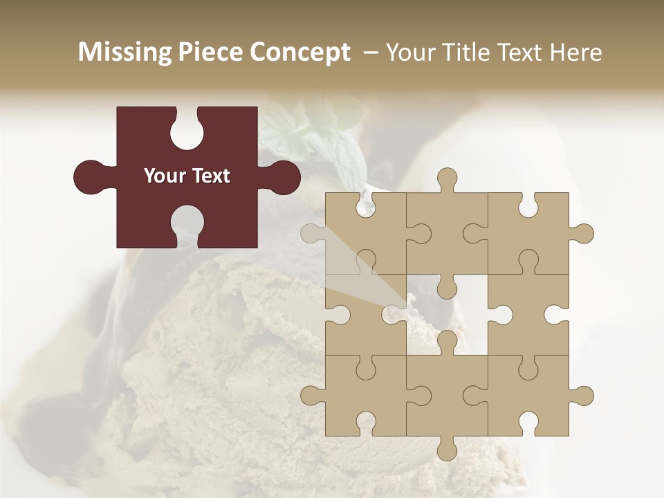 Topping Sweetie Fill PowerPoint Template