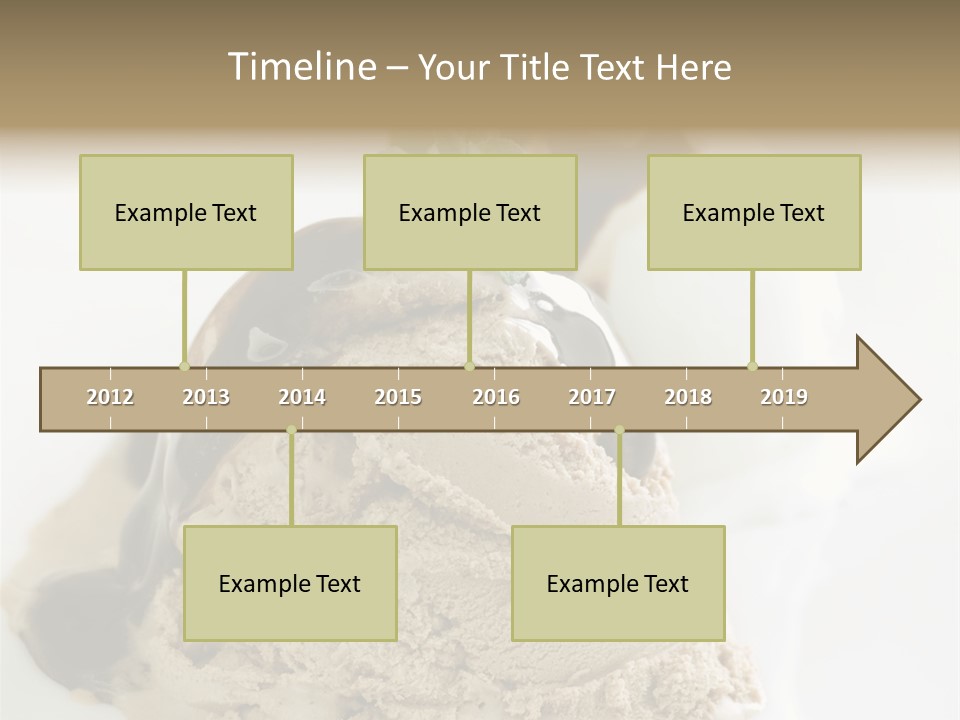 Topping Sweetie Fill PowerPoint Template