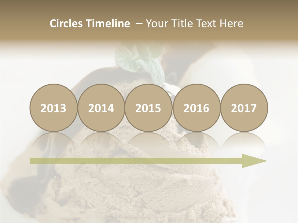 Topping Sweetie Fill PowerPoint Template