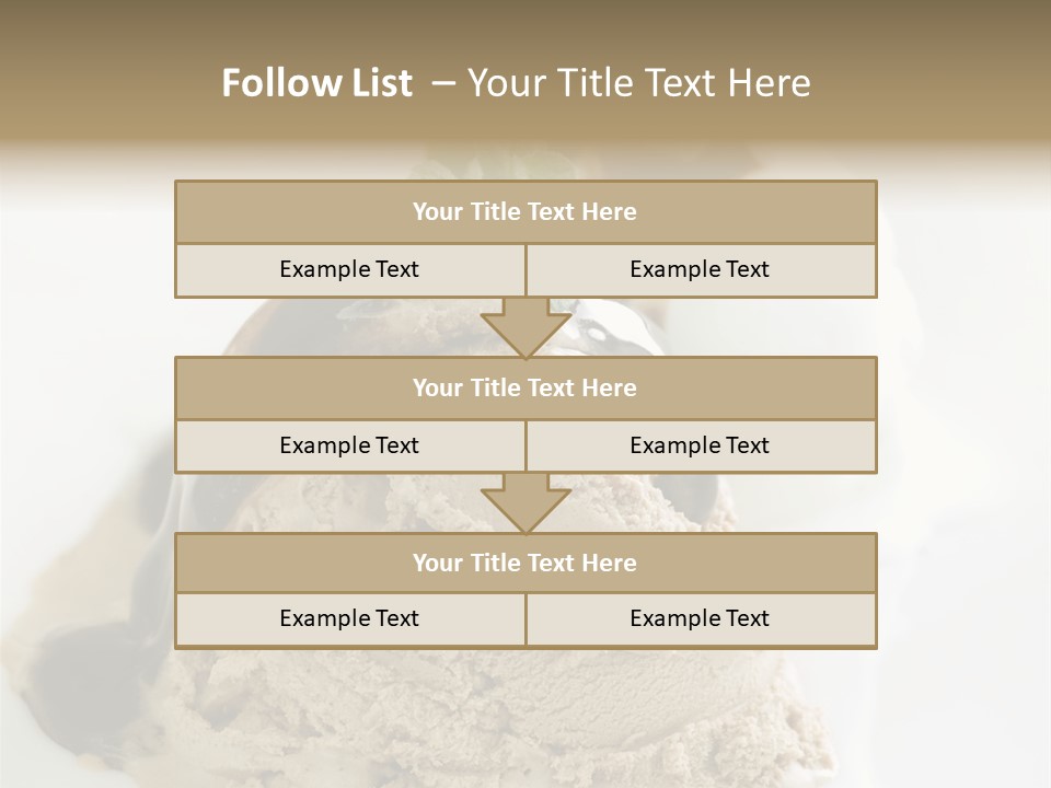 Topping Sweetie Fill PowerPoint Template