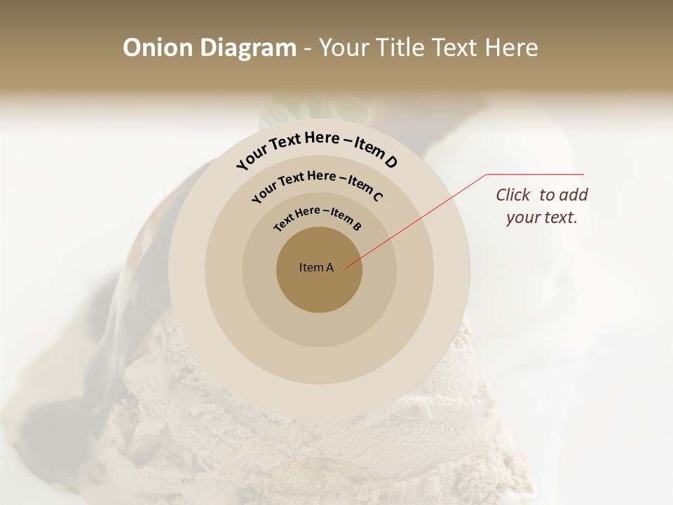 Topping Sweetie Fill PowerPoint Template