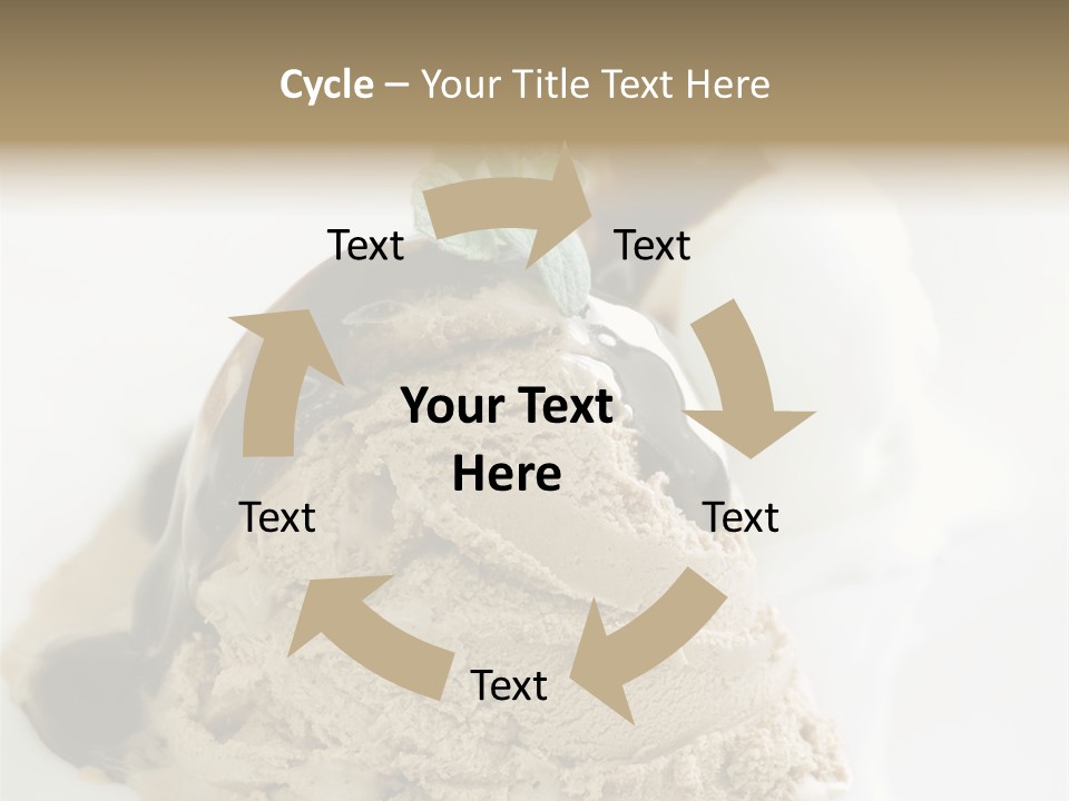 Topping Sweetie Fill PowerPoint Template