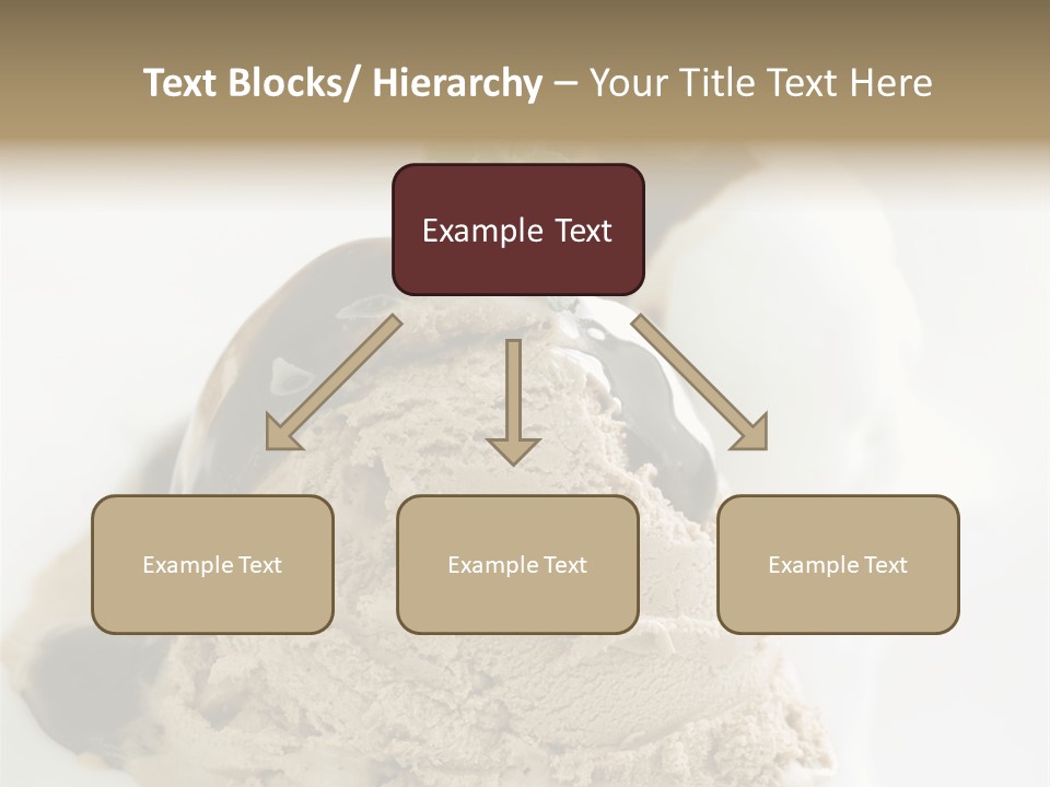 Topping Sweetie Fill PowerPoint Template