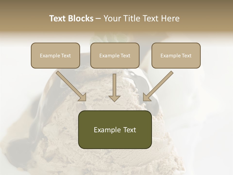 Topping Sweetie Fill PowerPoint Template