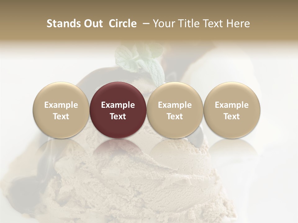 Topping Sweetie Fill PowerPoint Template