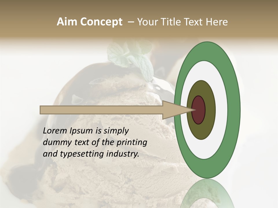 Topping Sweetie Fill PowerPoint Template