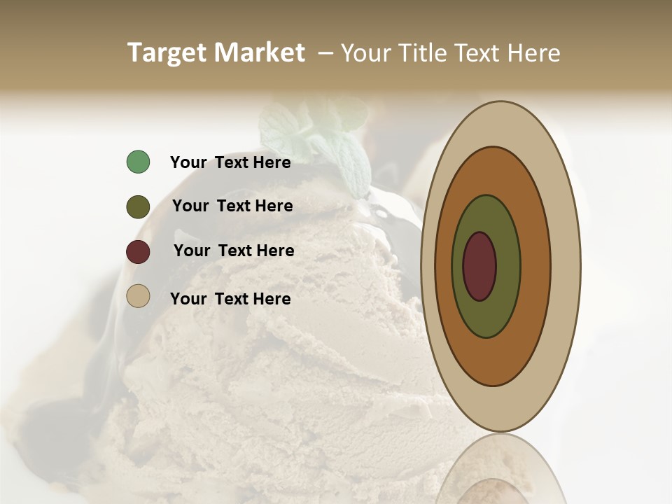 Topping Sweetie Fill PowerPoint Template