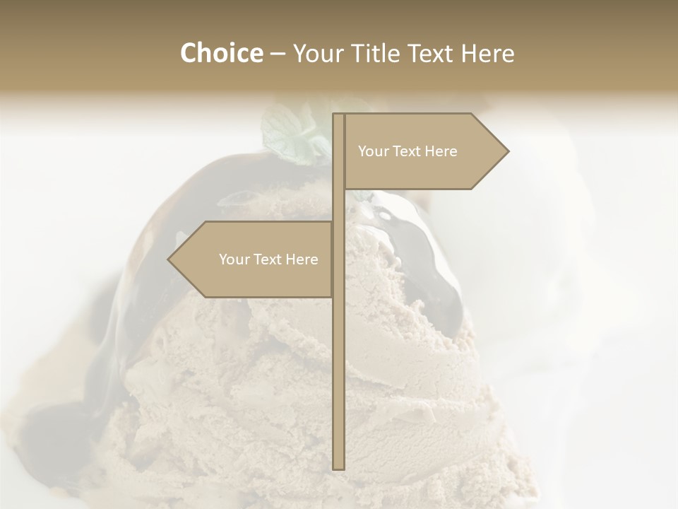 Topping Sweetie Fill PowerPoint Template