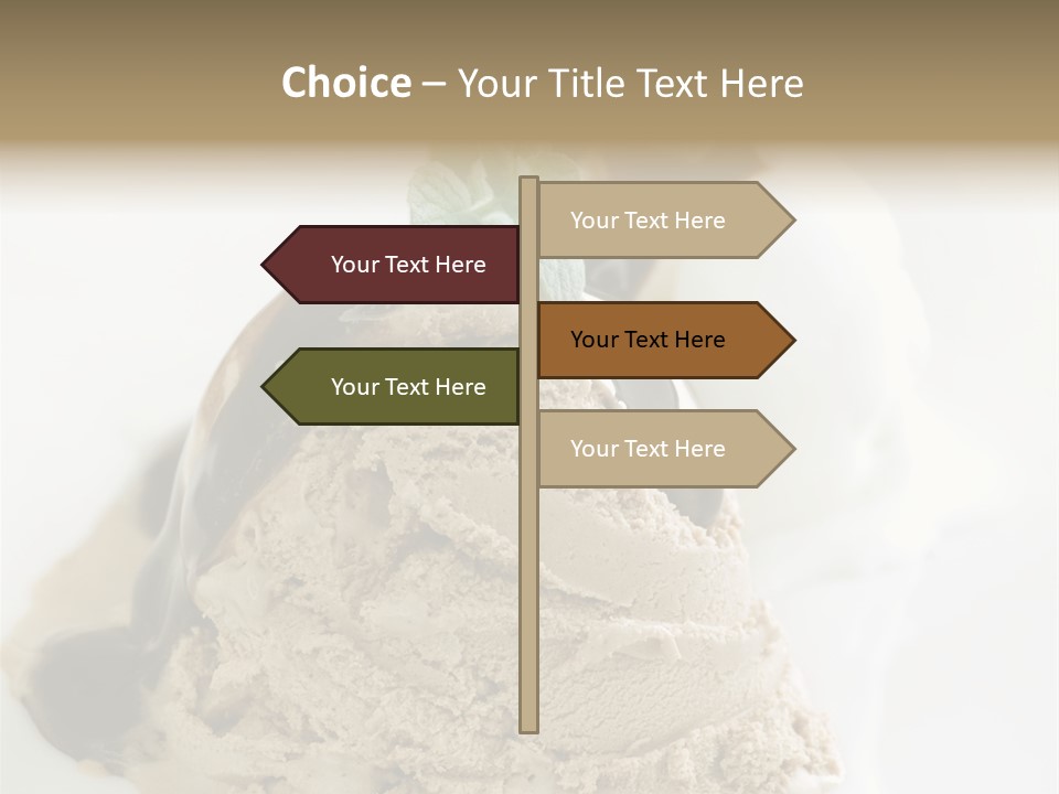 Topping Sweetie Fill PowerPoint Template