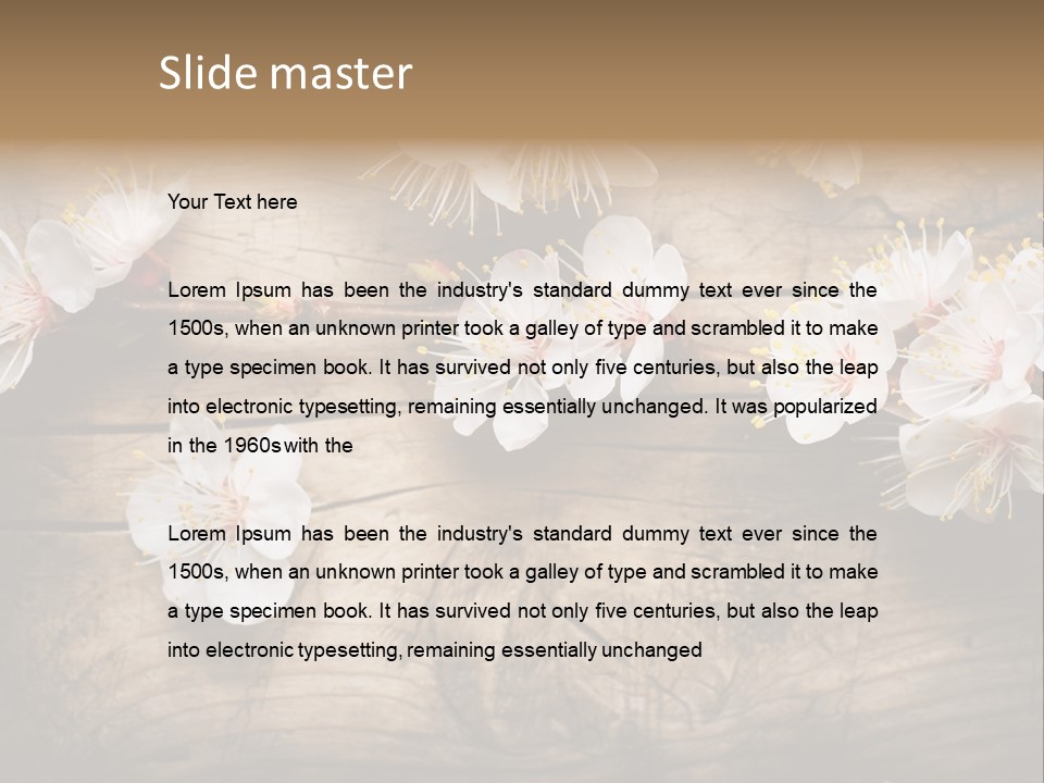 Soft Beautiful Nature PowerPoint Template